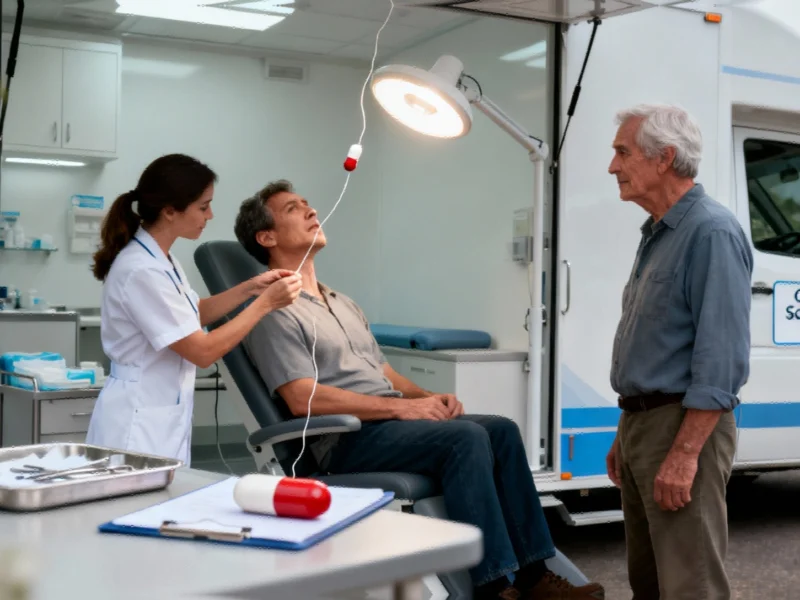 Pioneering Mobile Cancer Screening Trial Deploys Innovative Pill-on-a-Thread Technology in York - Professional coverage