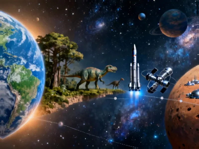 Beyond Gravity: How Cosmic Expansion Could Redefine Industrial Evolution