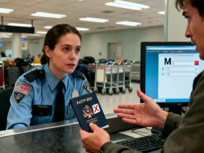 New Border Directive Mandates Binary Gender Classification for Airline Systems, Sparking Operational - Professional coverage
