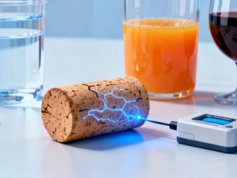 Laser-Enhanced Cork Sensor Revolutionizes Beverage Safety Testing - Professional coverage